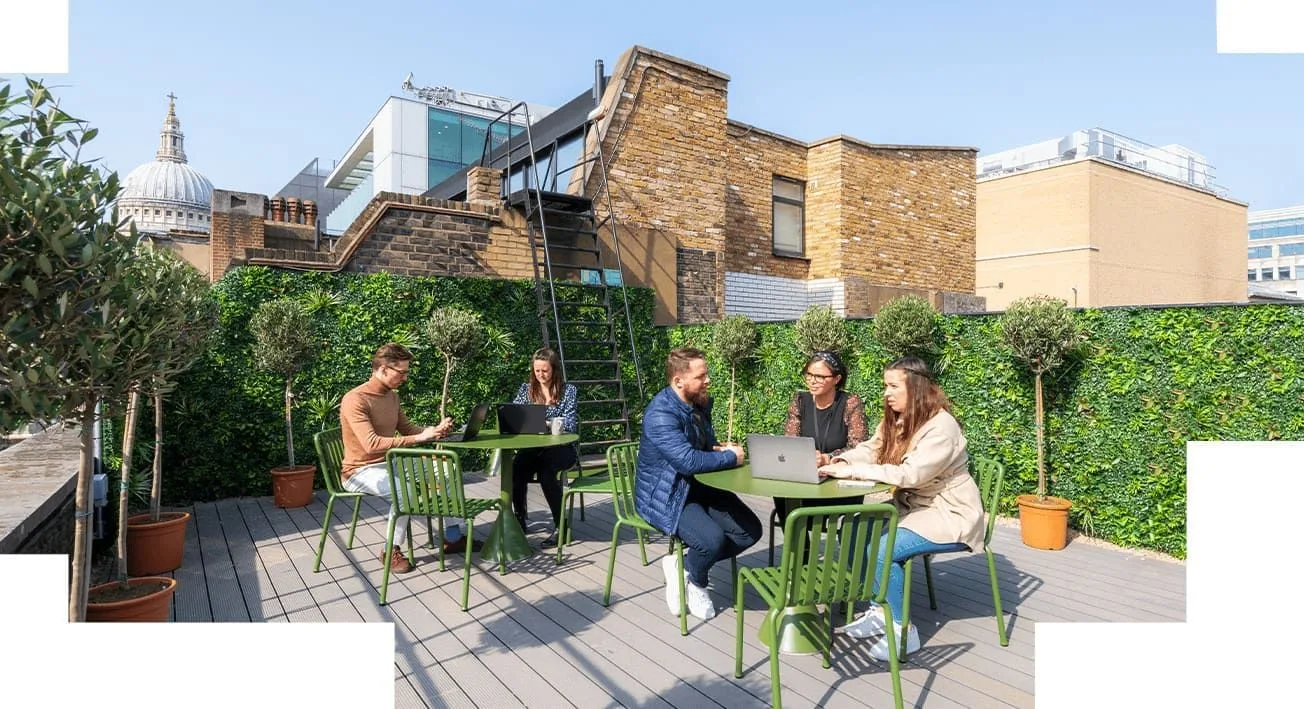 The Boutique Workplace - Watling St, Terrace and outdoor space, London