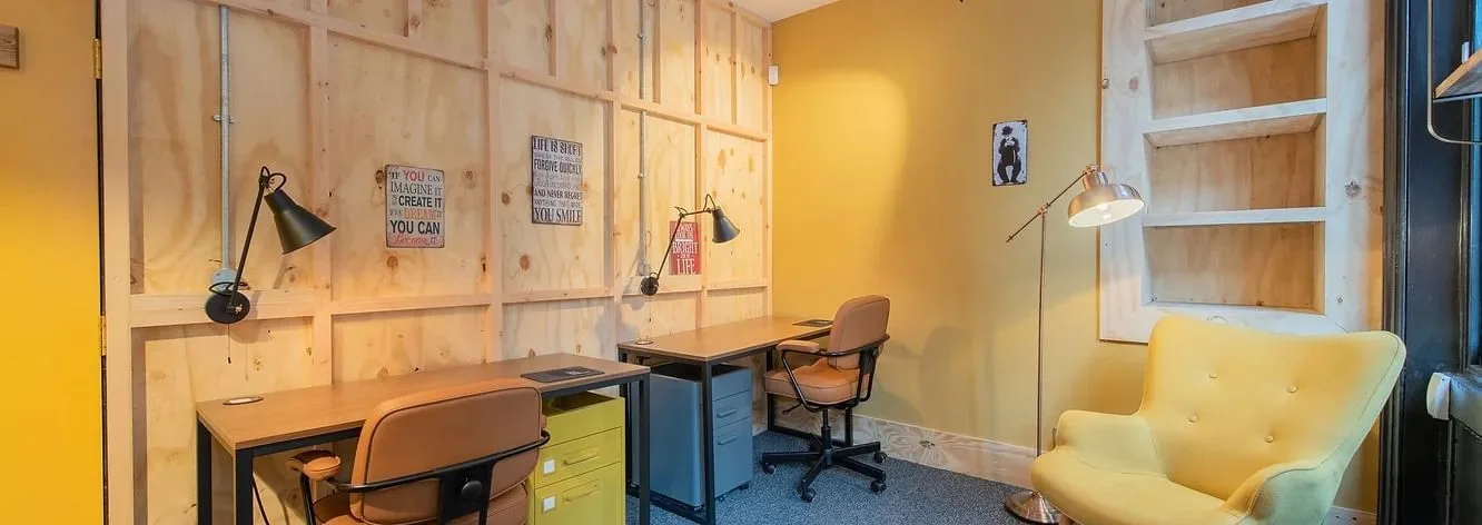 The Box Offices, Private office, 2 desks, London