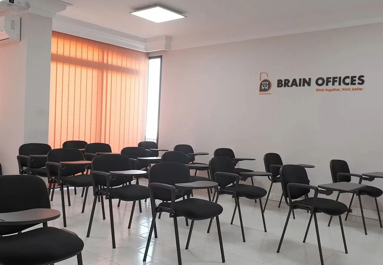 Brain Offices، قاعة تدريب لـ 15 أشخاص، الدار البيضاء