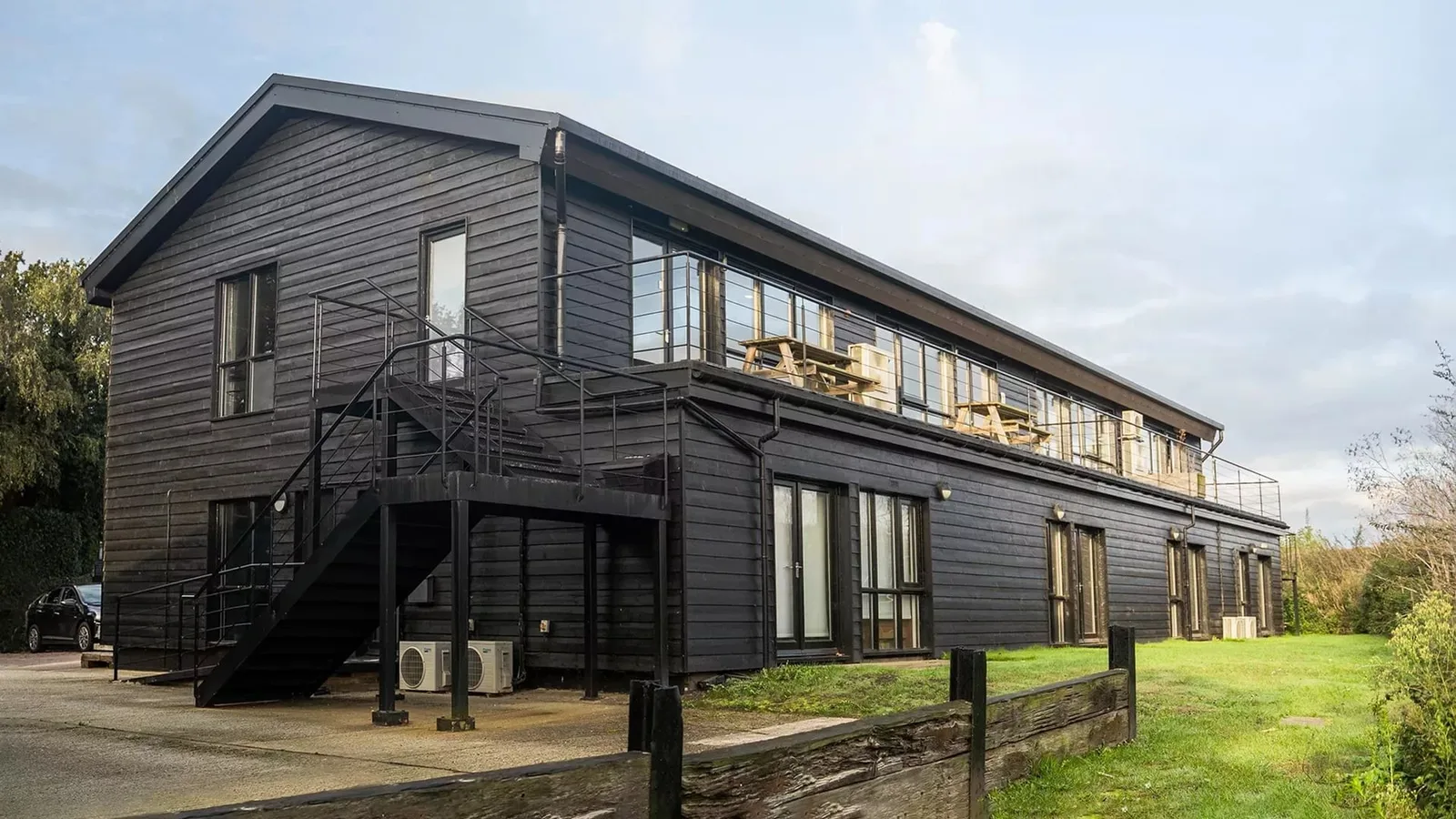 Brightwell Barns, Building facade, Ipswich