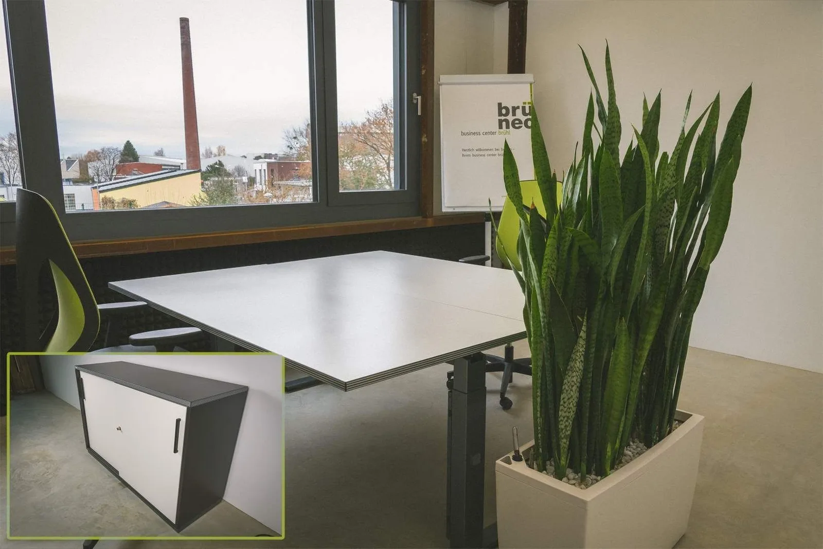 Brüneo Coworking & Events, Private office, 2 desks, Brühl
