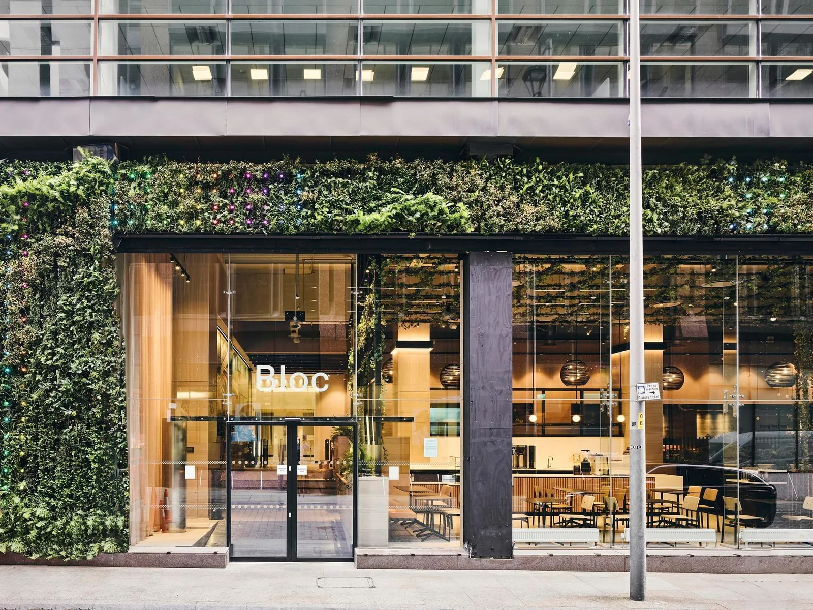 Bruntwood Bloc, Building facade, Manchester