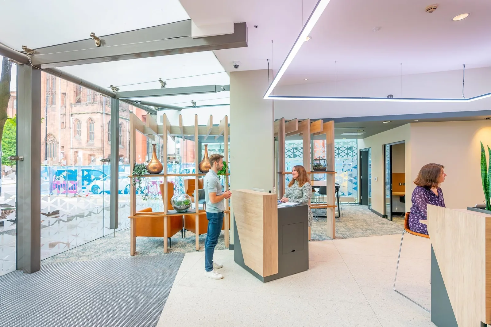 Bruntwood Centurion House, Reception, Manchester