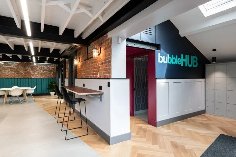 BubbleHUB, Coworking space, St. Albans