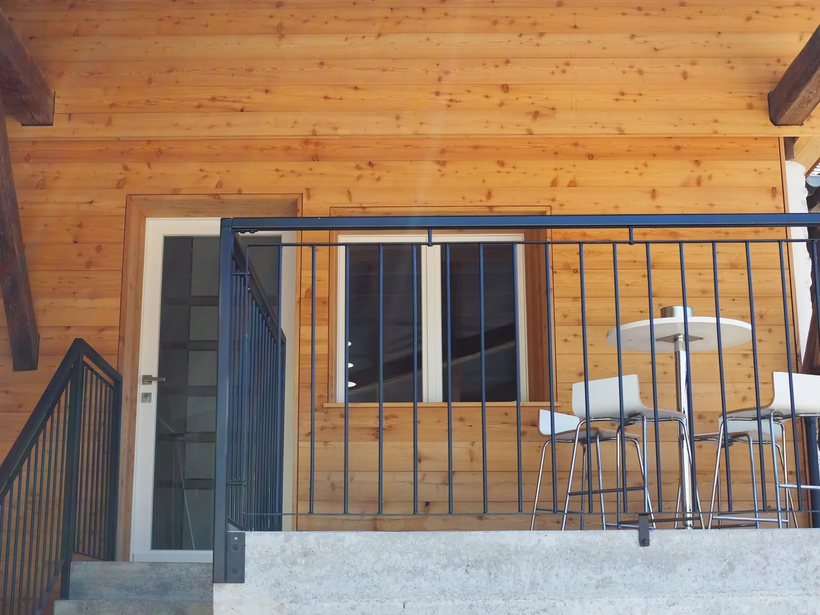 Le Bûcher, Terrace and outdoor space, Gollion