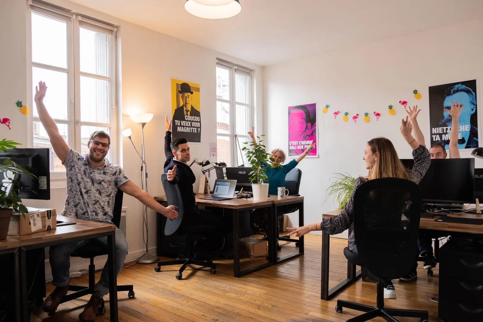 Le Bural, Private office, 5 desks, Toulouse