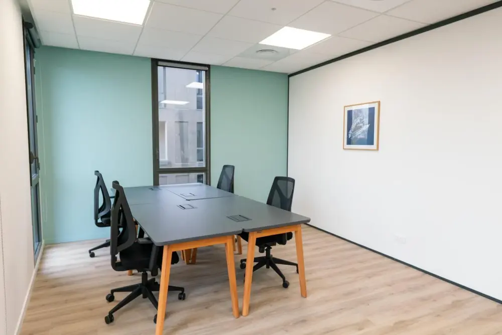 Flex-O Lille Villeneuve d'Ascq, Bureau 4 postes - lumière naturelle, Villeneuve-d'Ascq