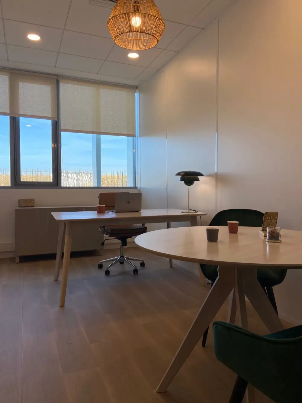 ChloroFEEL Genas, Bureau côté couloir, Genas
