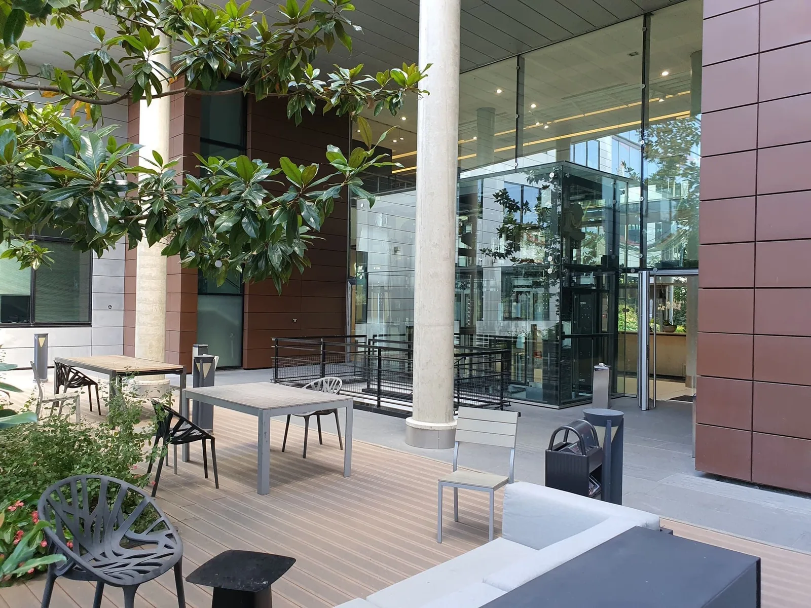 Au Bureau, Terrace and outdoor space, Asnières-sur-Seine
