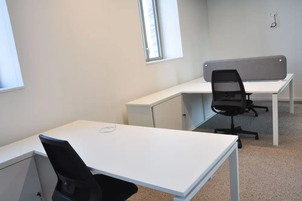 Hélice Galerie, Bureau privé Interaction, Flin