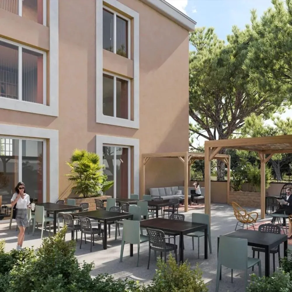 Bureaux & Co Béziers, Terrasse und Außenbereich, Béziers