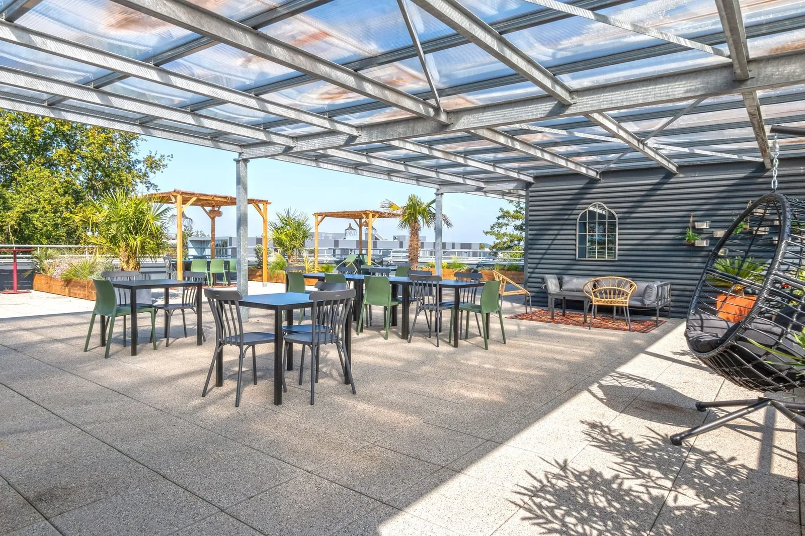 Bureaux & Co Nantes Calypso, Terrace and outdoor space, Saint-Herblain