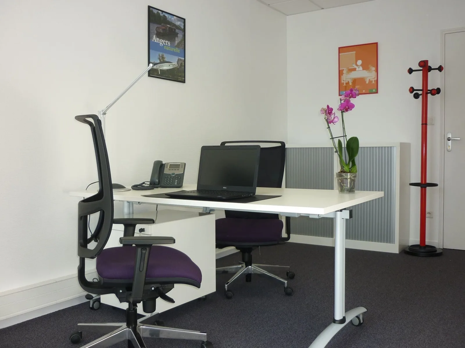 Buro Club Angers, Private office, 2 desks, Angers