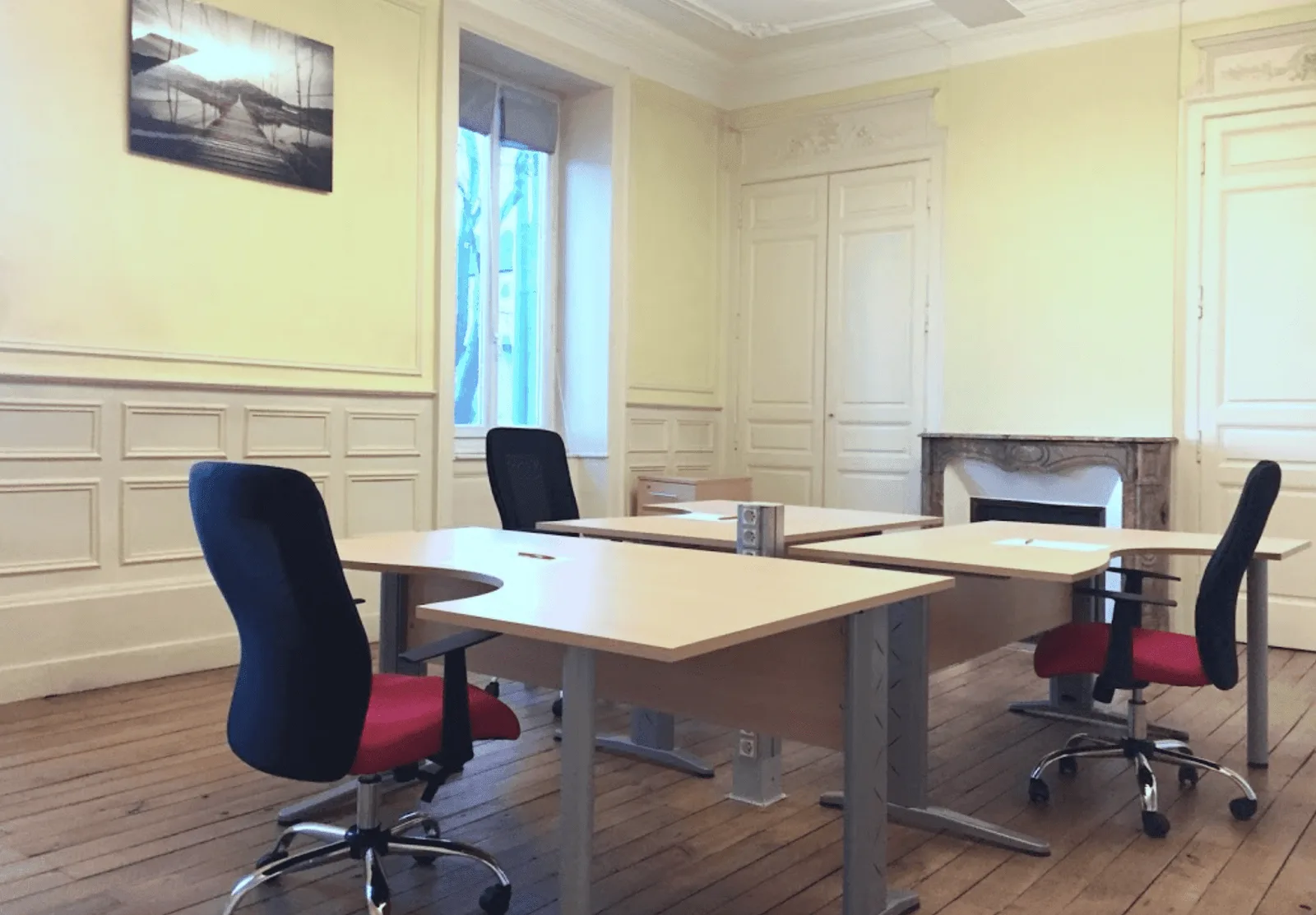 Buro Club Limoges, Private office, 4 desks, Limoges