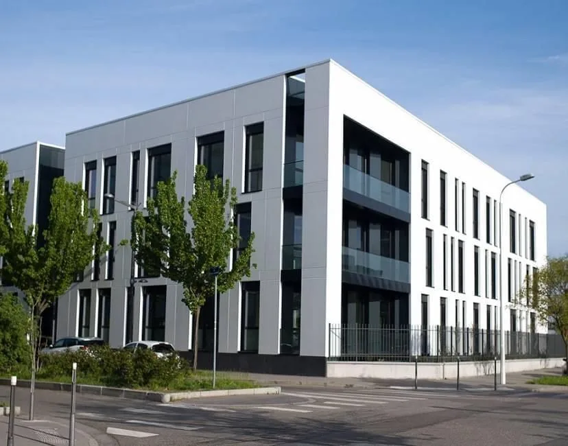 Buro Club Lyon Gerland Techsud, Building facade, Lyon 7e