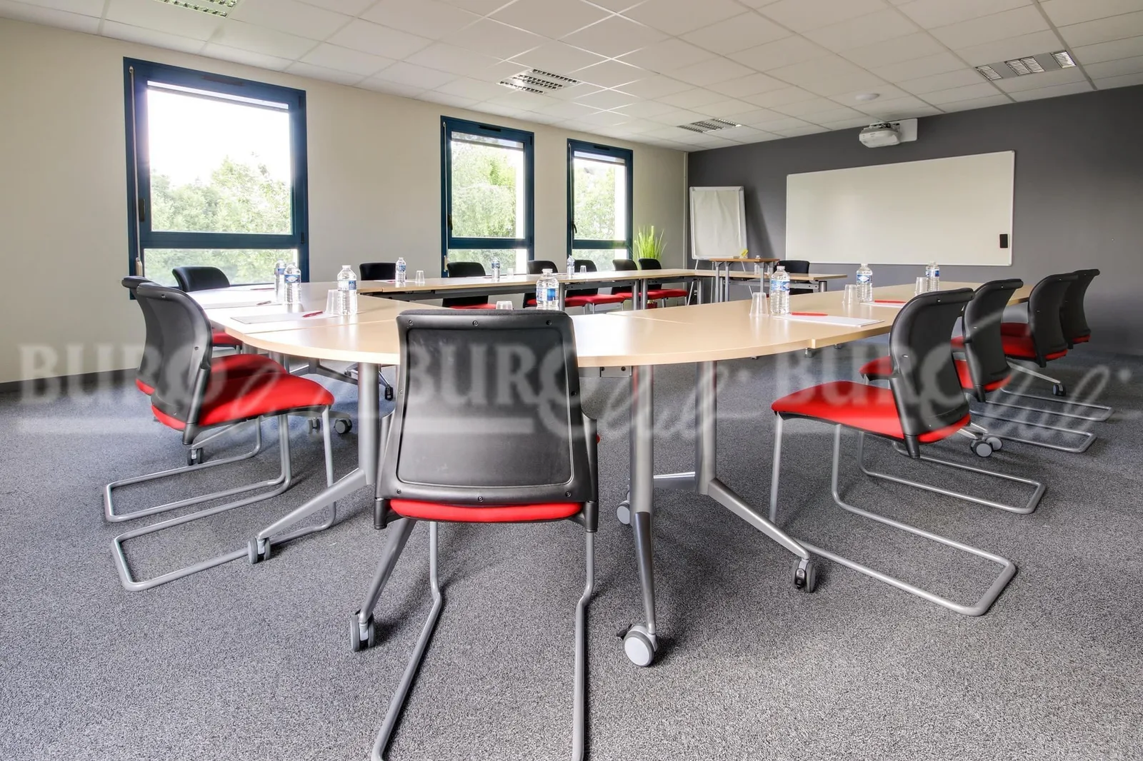 Buro Club Le Mans, Schulungsraum für 14 Personen, Le Mans
