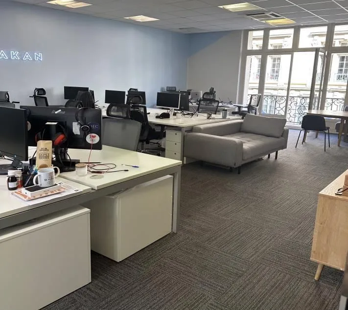 Buro Club Paris Trocadéro, Open-plan office, Paris 16e