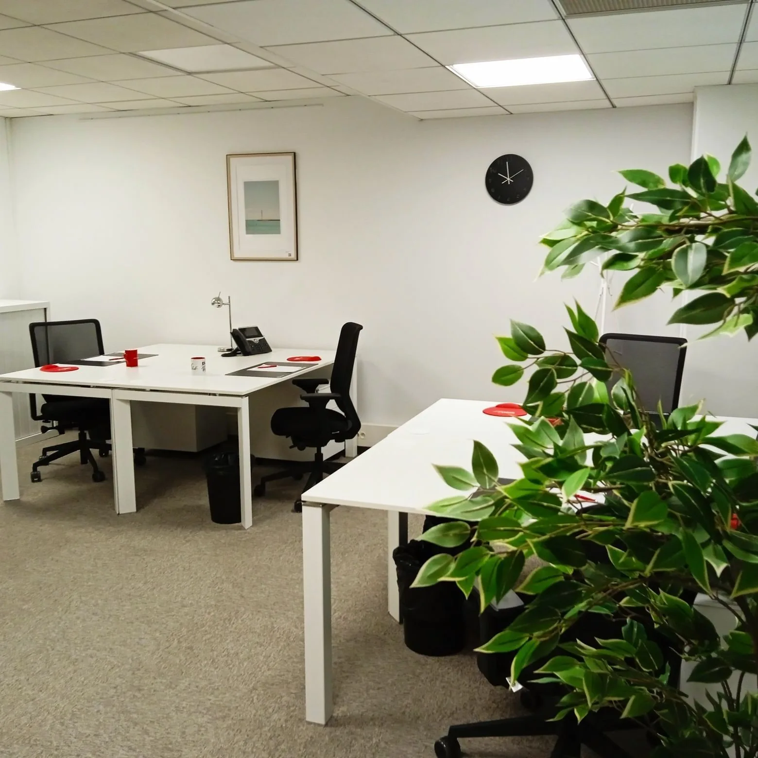 BURO Club Sophia Antipolis chez Drakkar, Privatbüro mit 4 Arbeitsplätzen, Valbonne