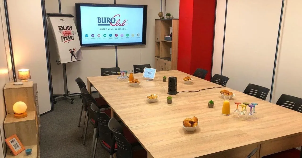 Buro Club Strasbourg Meinau, Besprechungsraum für 10 Personen, Strasbourg