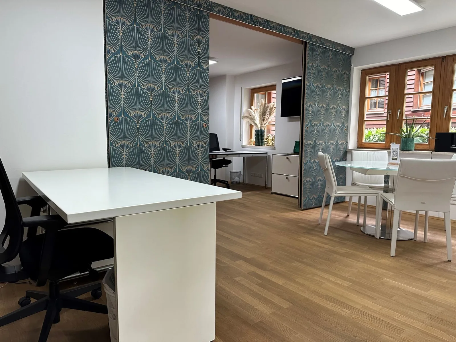 Büro Grünwald II, Privatbüro mit 2 Arbeitsplätzen, Grünwald
