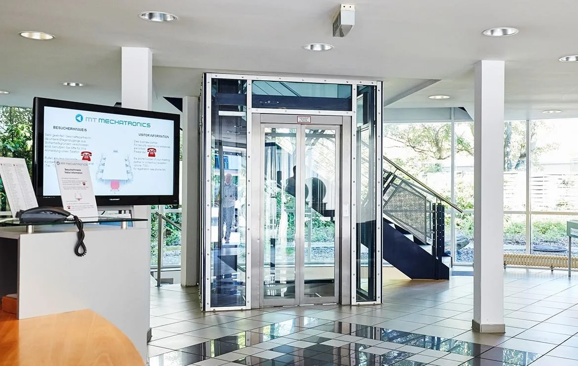 Bürocenter A60, Empfang, Mainz