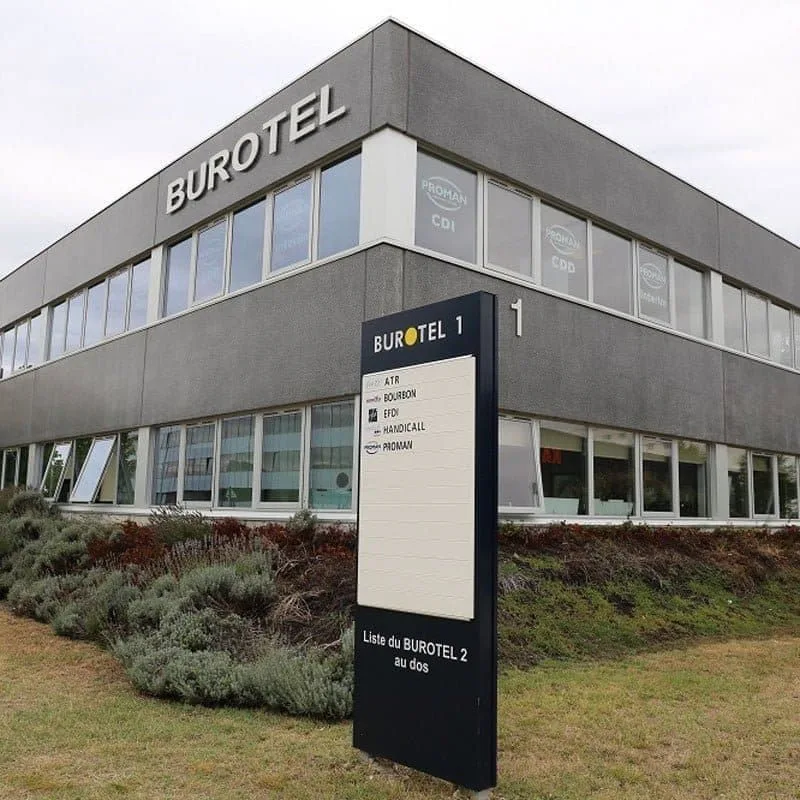 Burotel Toulouse, Building facade, Toulouse