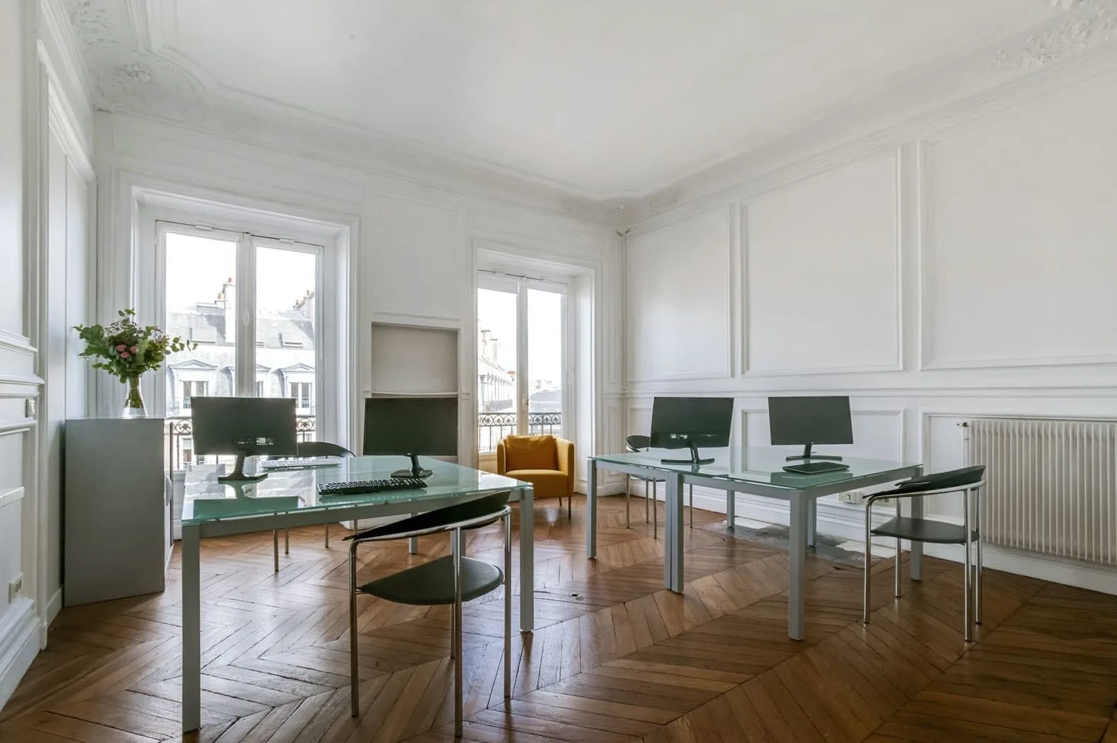 Business Center Opera, Privatbüro mit 4 Arbeitsplätzen, Paris 1er