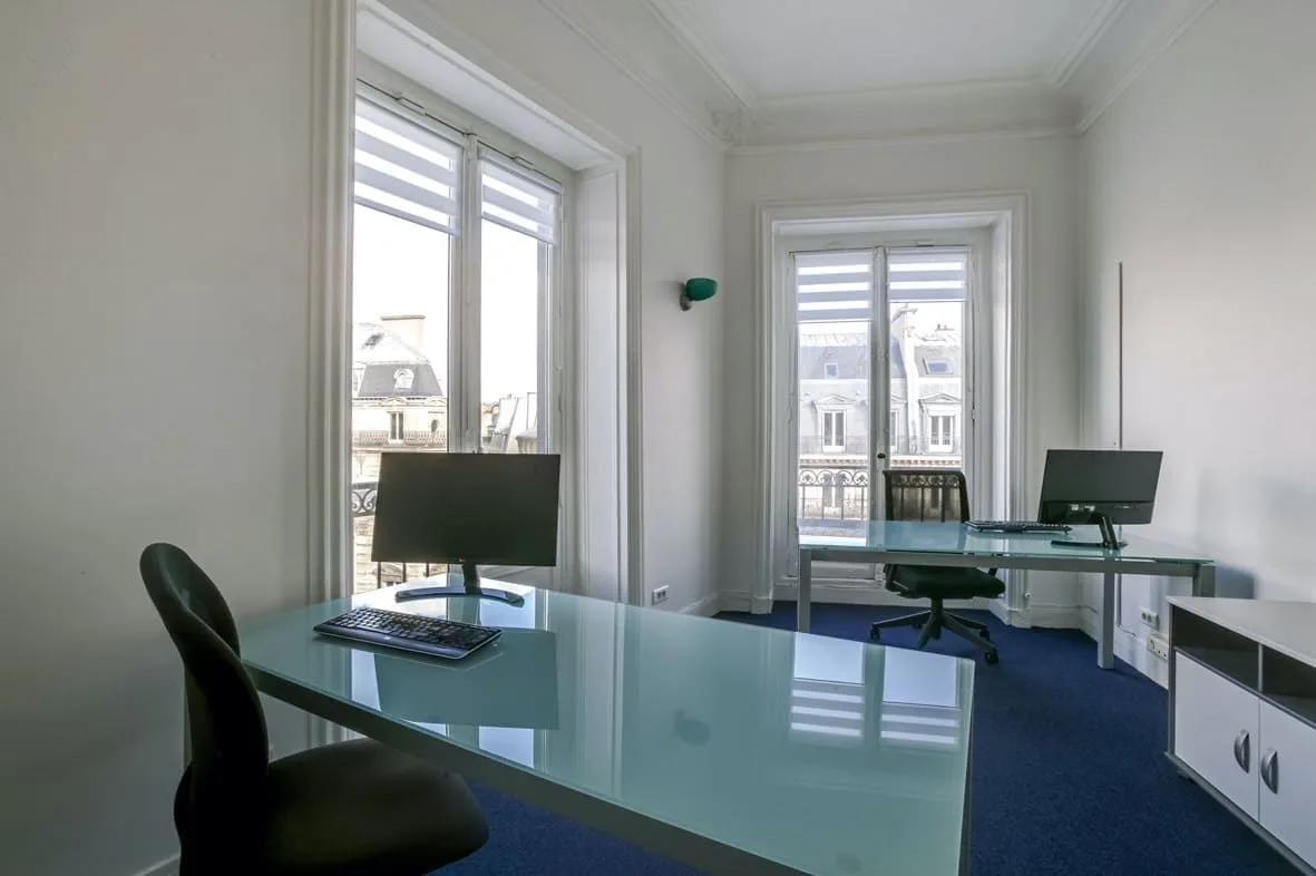 Business Center Opera, Privatbüro mit 2 Arbeitsplätzen, Paris 1er