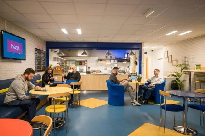 The Business Centre Cardiff, Cafétéria, Barry