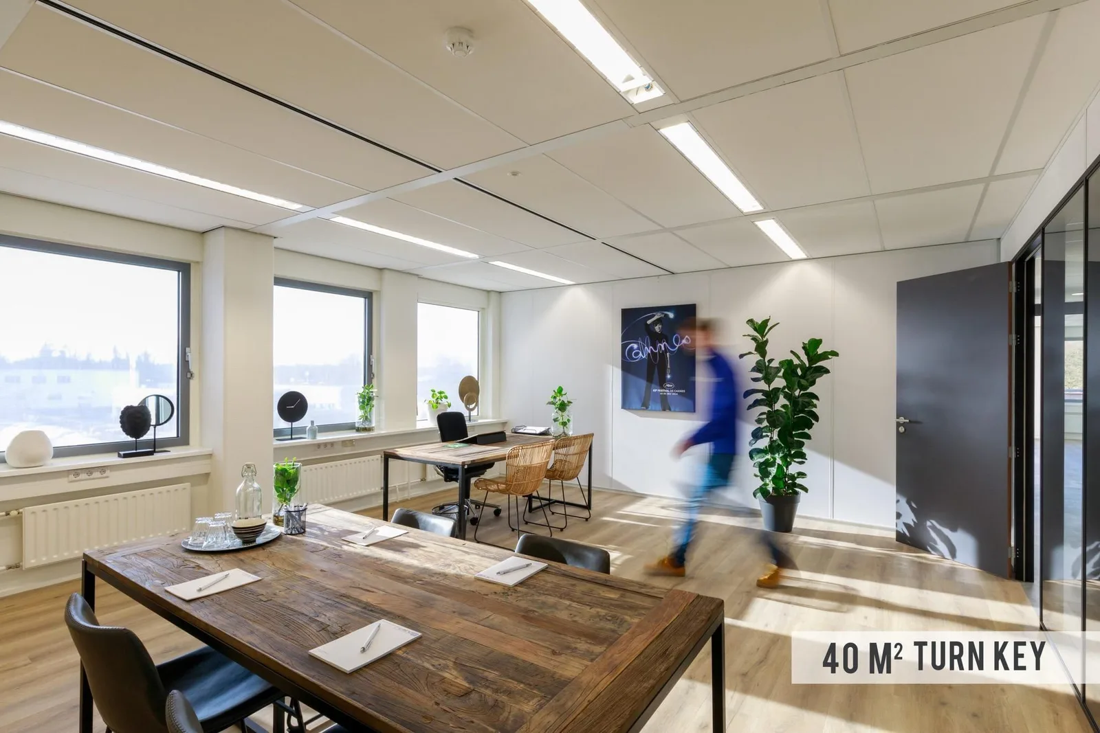 Business Centrum Gooi, Privékantoor met 4 werkplekken, Baarn