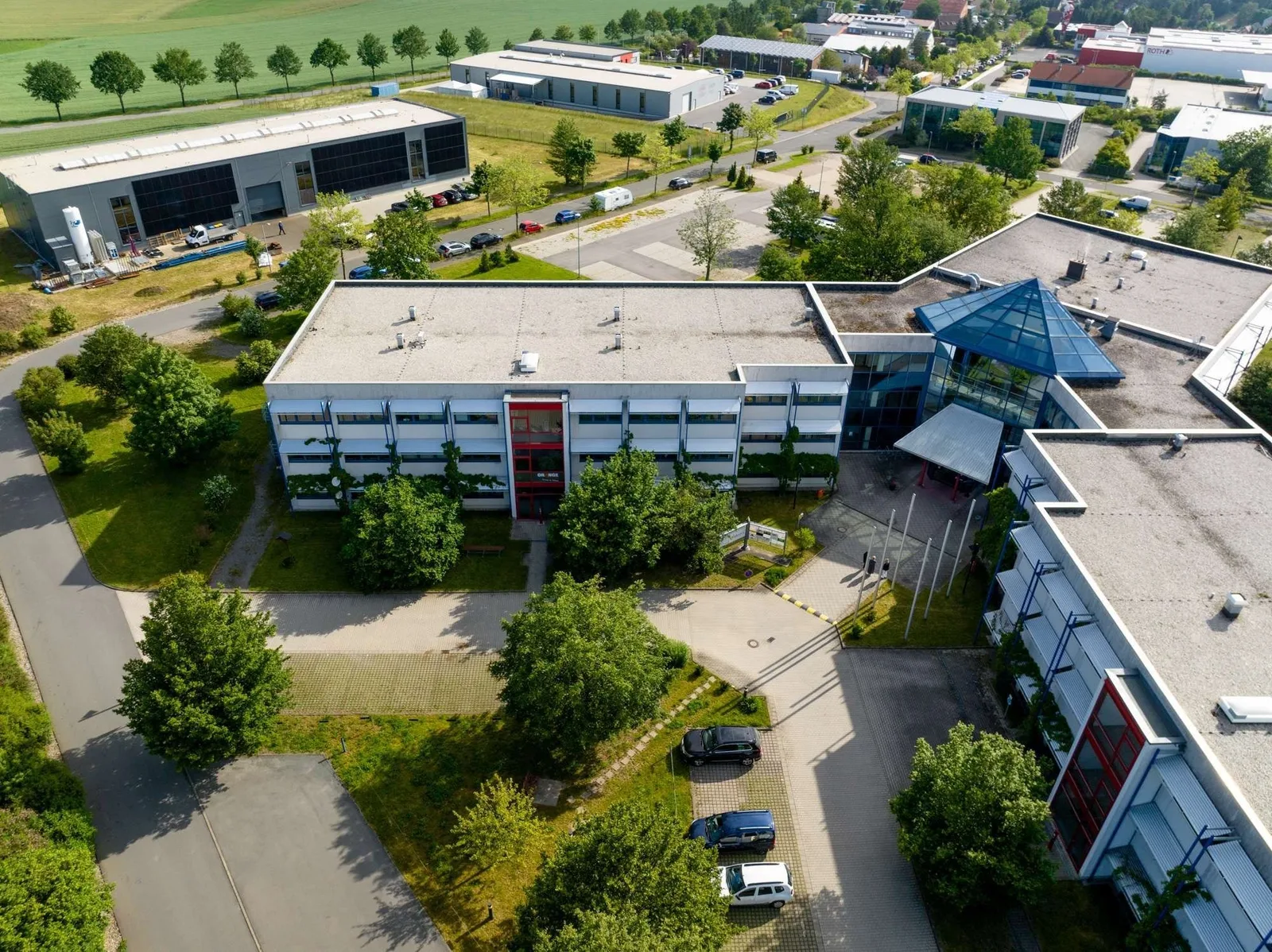 Business and Innovation Centre Zwickau GmbH, Building facade, Zwickau