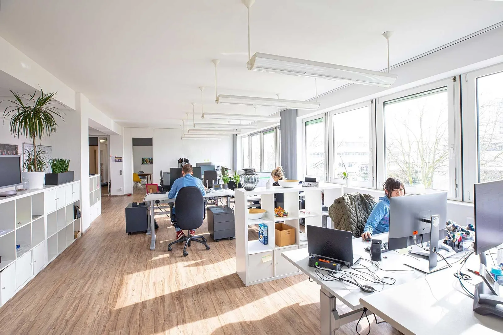 Businesscenter Heerdt, Großraumbüro, Düsseldorf