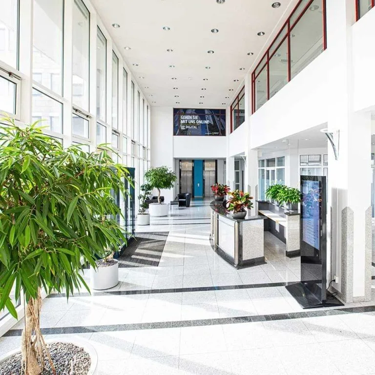 Businesscenter Heerdt, Empfang, Düsseldorf