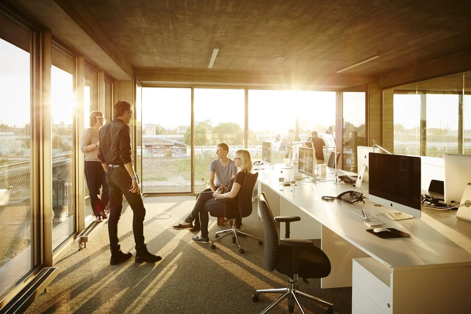 C-HUB Creative Industries Center Mannheim, Open-plan office, Mannheim