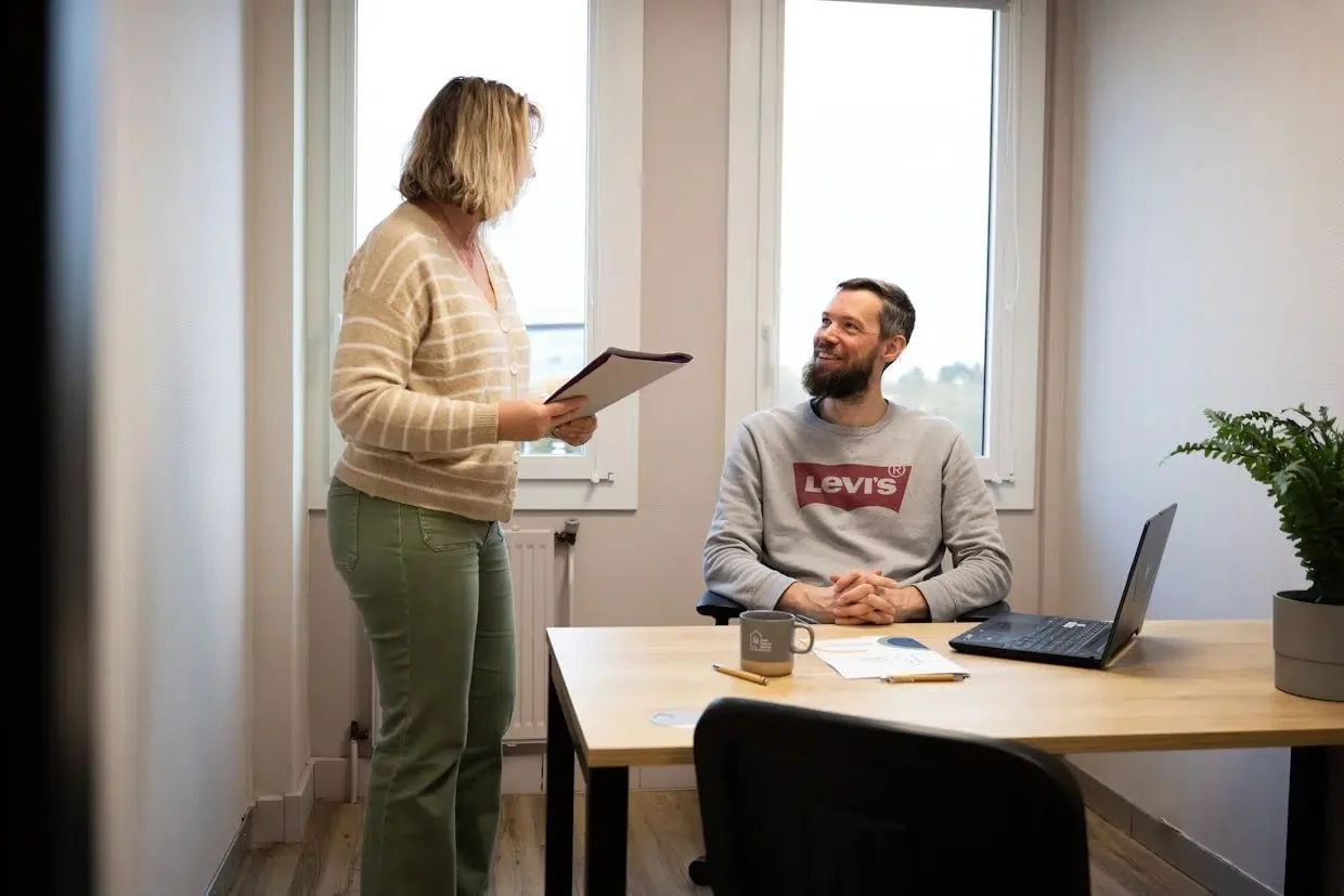 Caen Espace Affaires, Privatbüro mit 2 Arbeitsplätzen, Caen