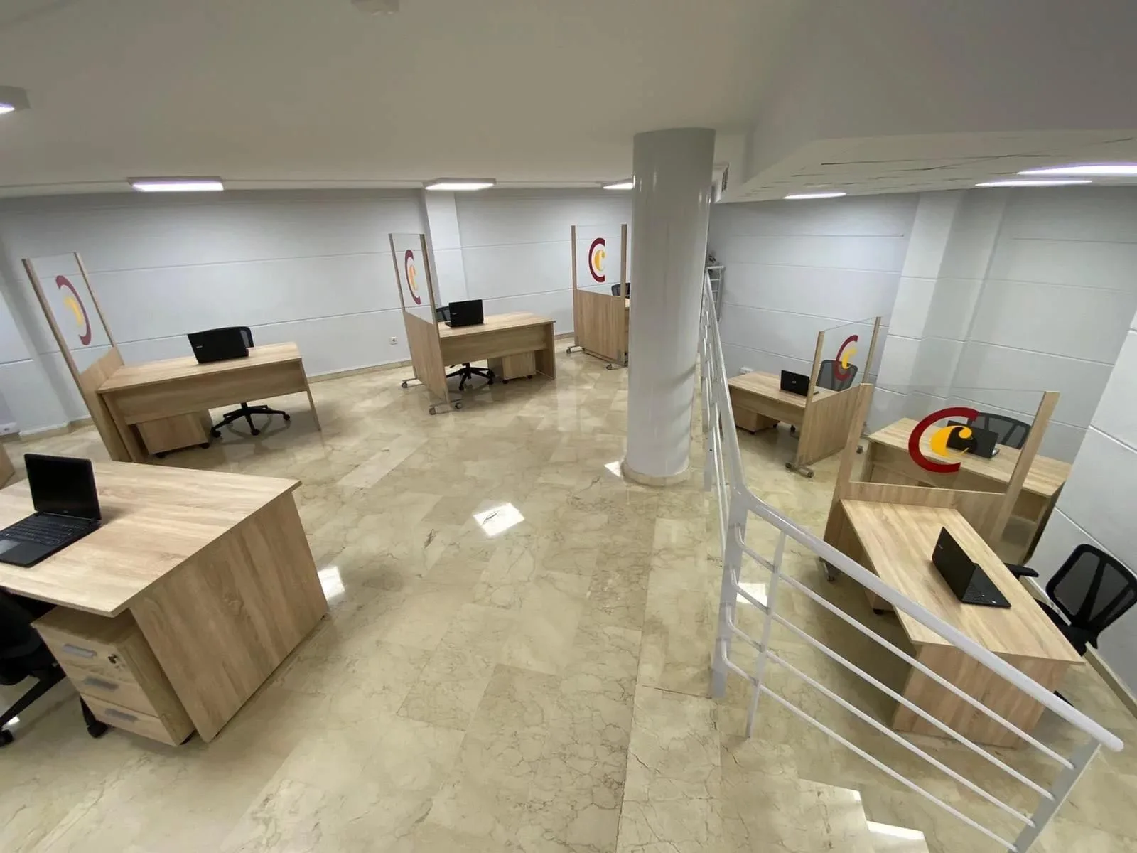 Cámara Teruel, Open-plan office, Teruel