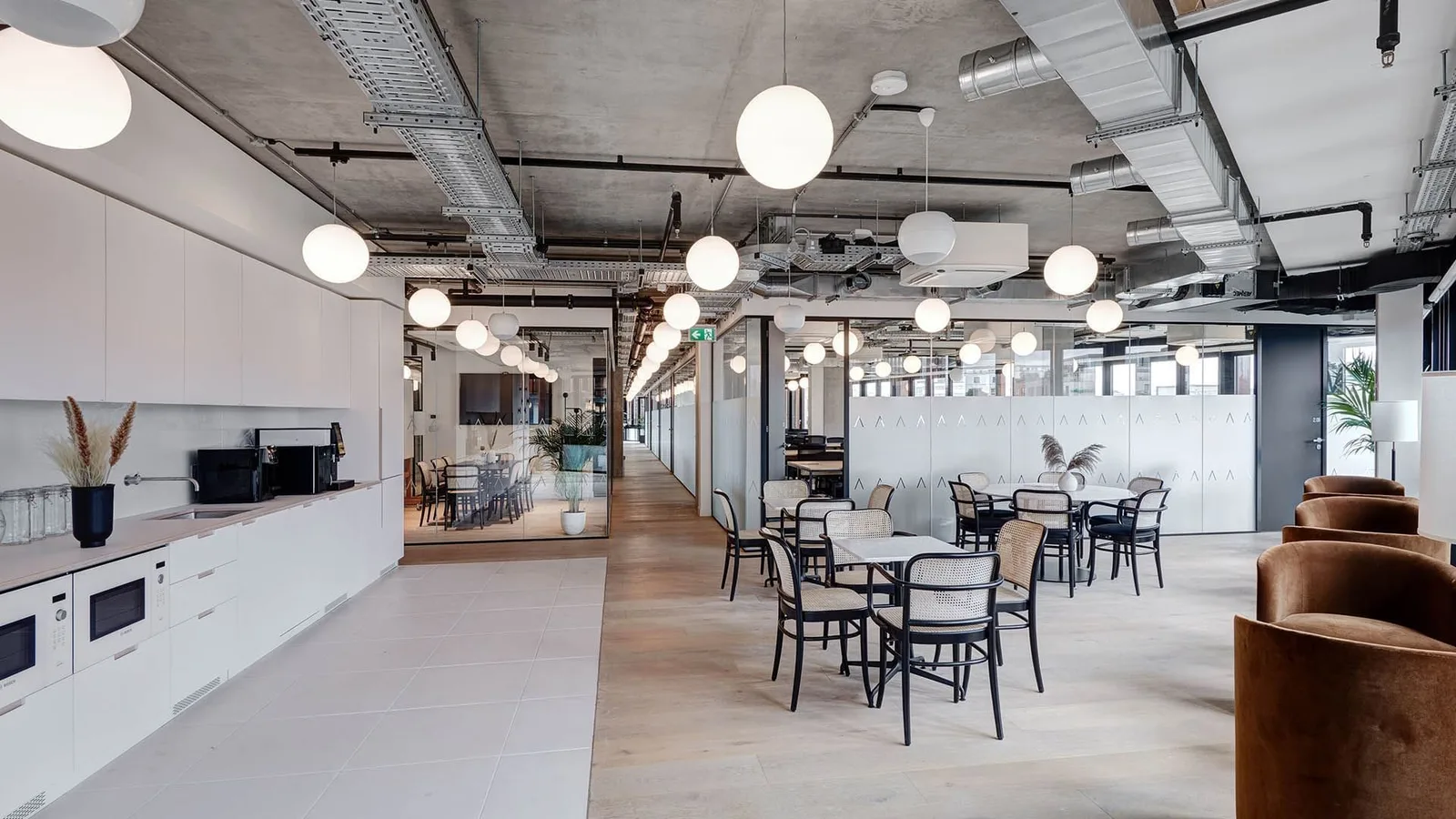 Camden House, Cafeteria, London