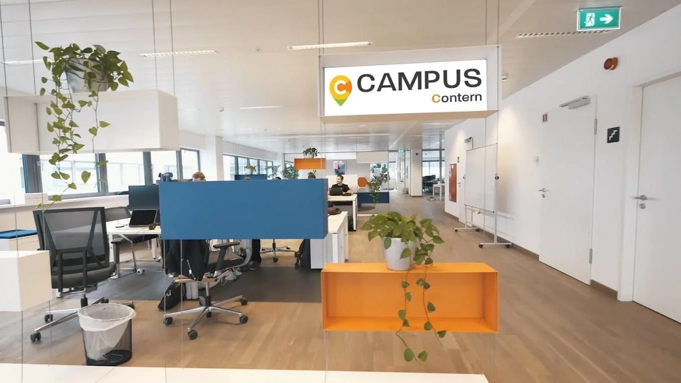 Campus Contern, Open-plan office, Contern
