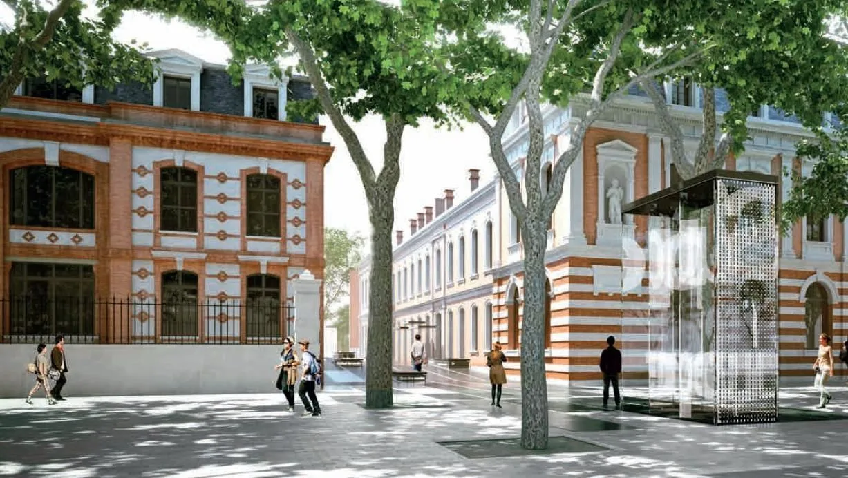 La Cantine Toulouse, Building facade, Toulouse