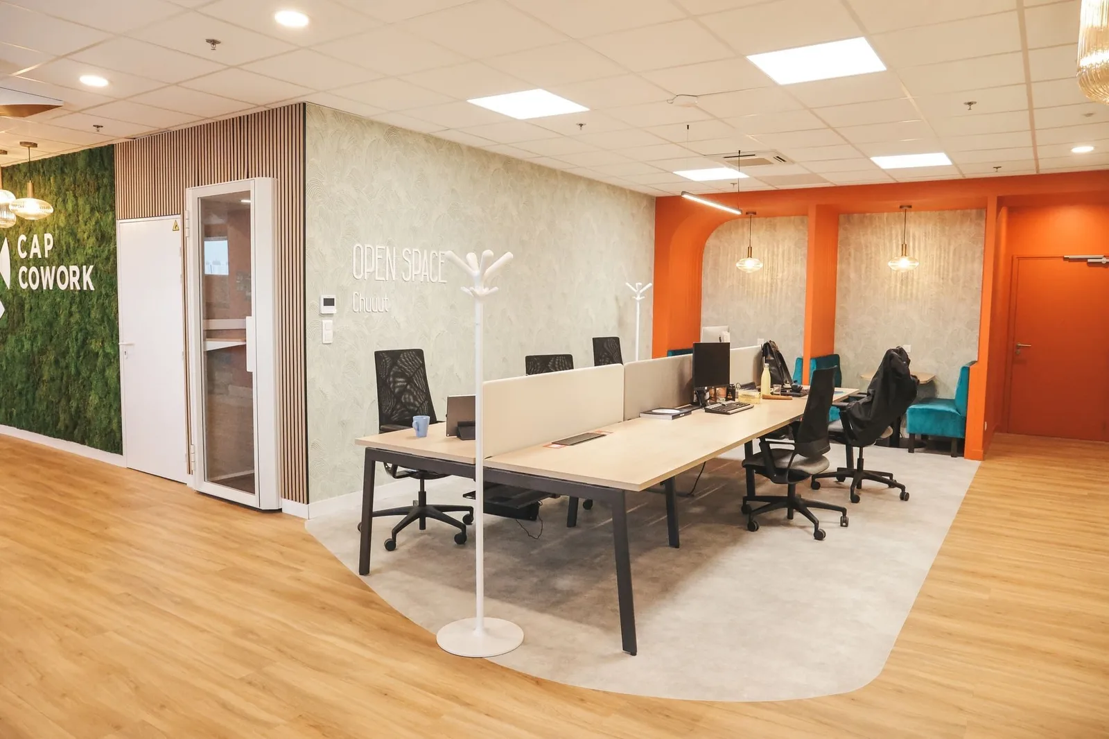 Cap Cowork Angers, Open-plan office, Angers