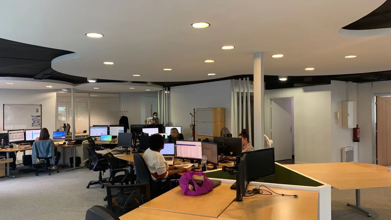 CAPEC coworking, Open-plan office, Franconville