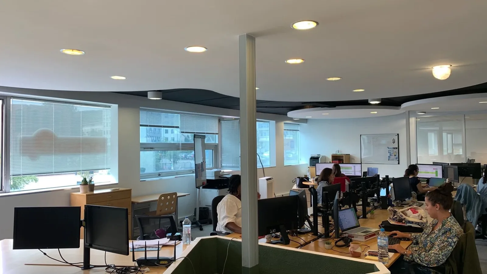 CAPEC coworking, Open-plan office, Franconville
