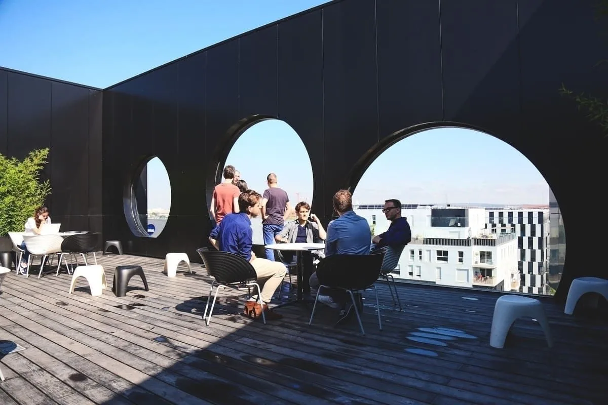 Le Cargo, Terrasse und Außenbereich, Paris 19e
