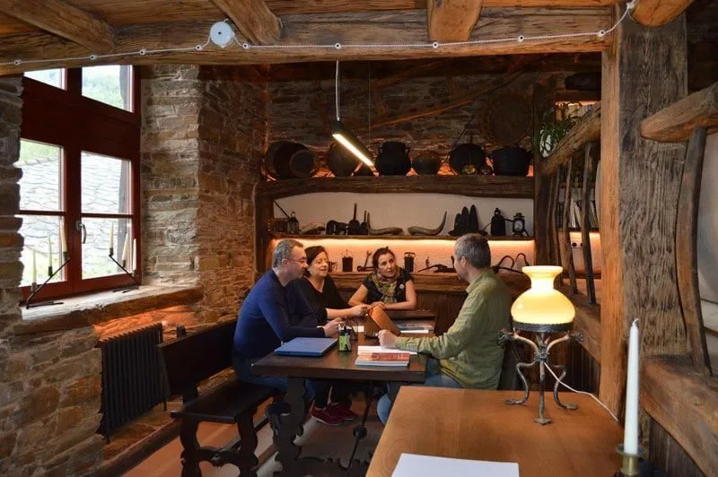 Casa Quiñones , Sala de reuniões para 4 pessoas, A Proba