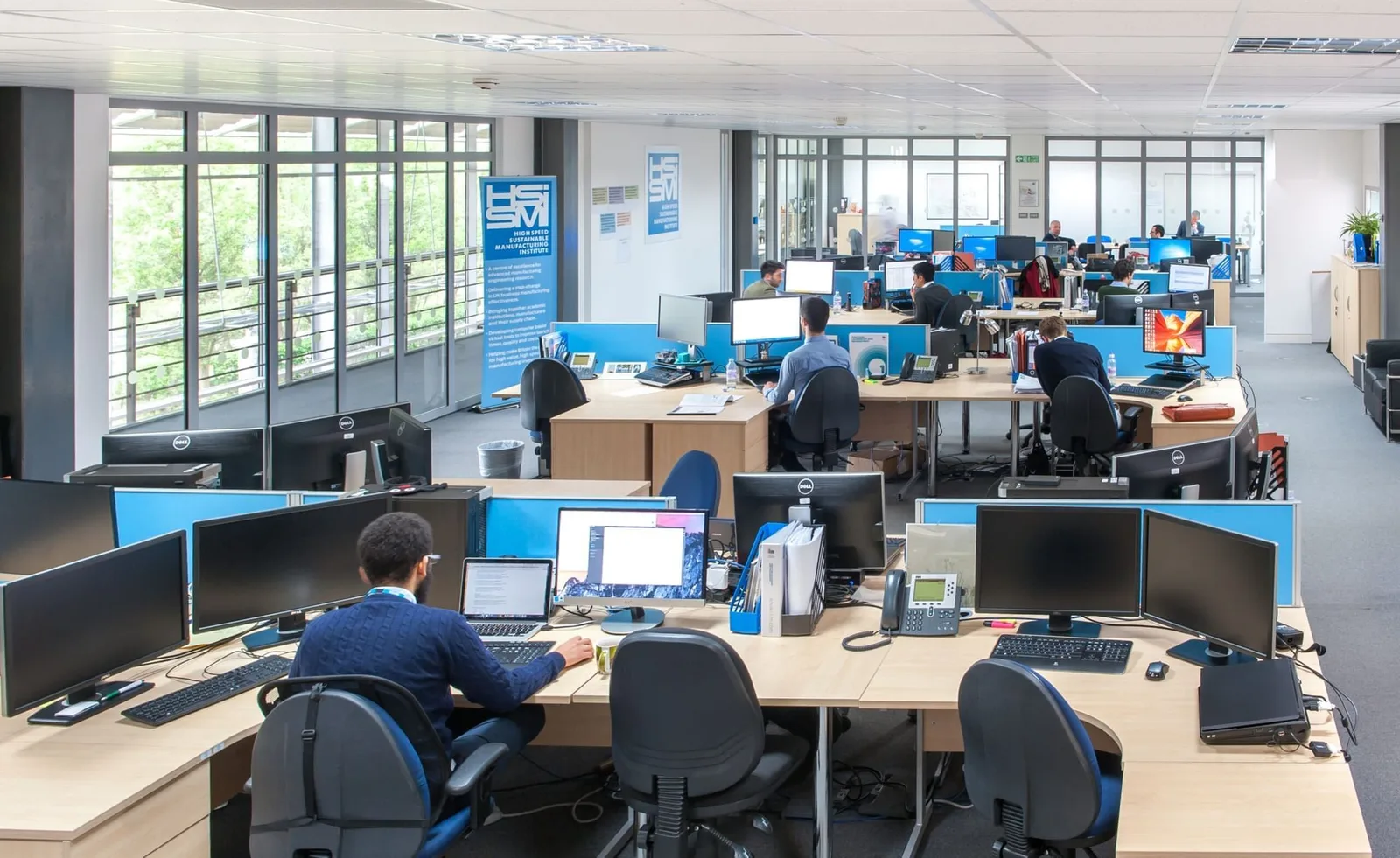 CEME Campus, Open-plan office, Rainham