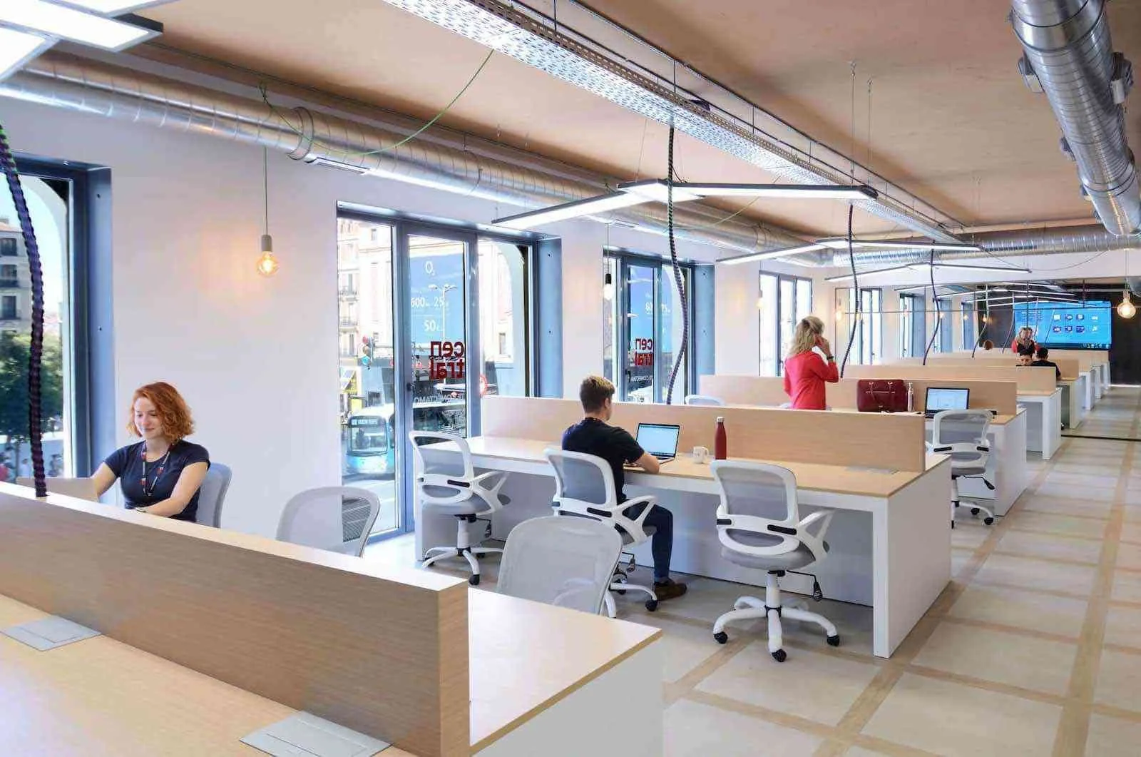 Central 44 Coworking, Espacio diáfano, Madrid