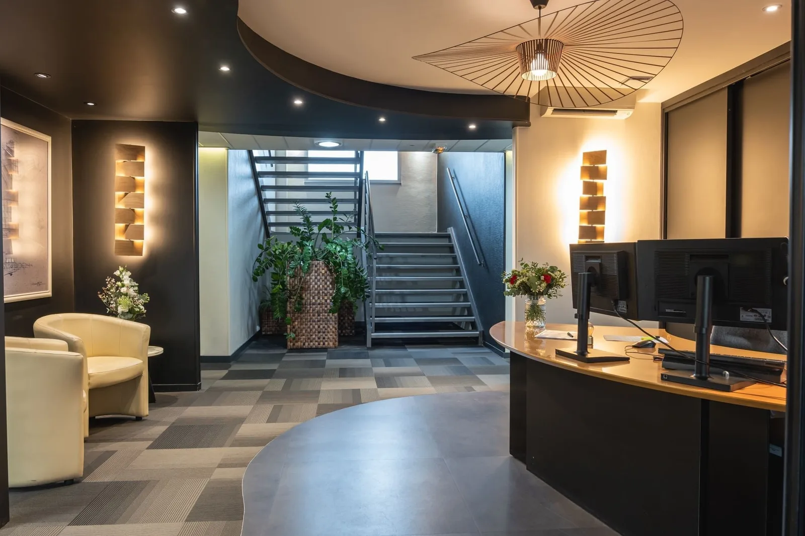Centre d'Affaires Alizés, Empfang, Cesson-Sévigné