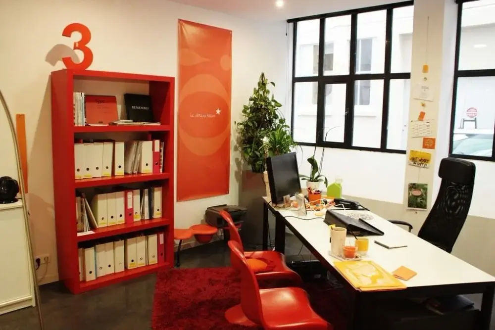 Centre d'affaires Quai 33, Bureau privatif 1 personne (bureau de réception), Lyon 9e