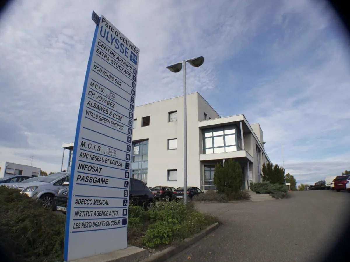 Centre d'Affaires Ulysse, Façade, Illzach