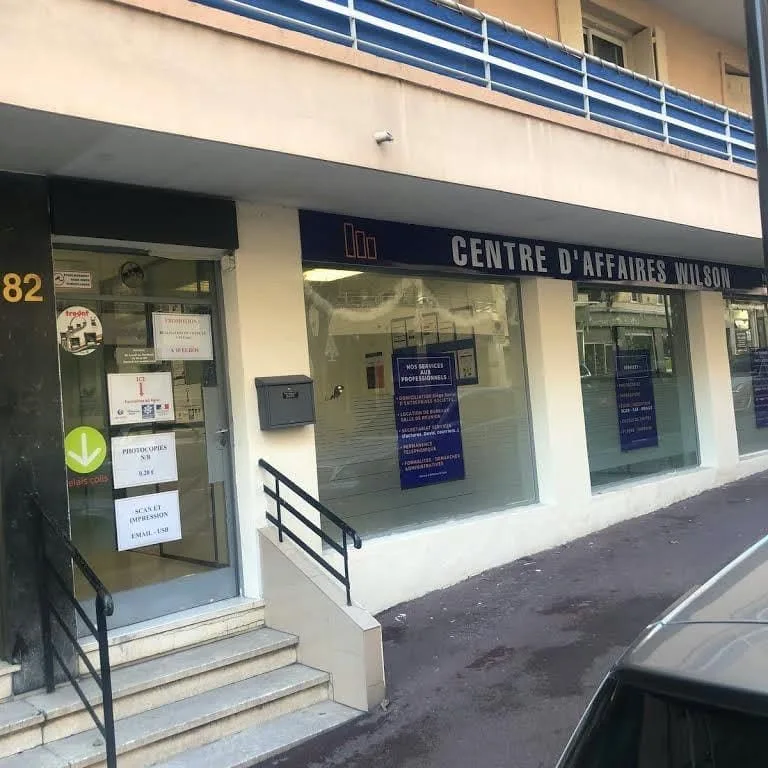 Centre d'Affaires Wilson, Building facade, Antibes